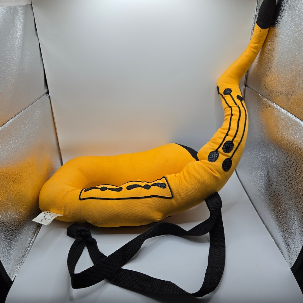 Sof‎ Soundz By Janice Marie Vintage Saxophone Plush with strap 24K Mighty Stars